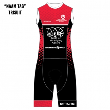 BTTLNS "NAAM TAG" Nemesis 2.0 trisuit mouwloos dames TVA 