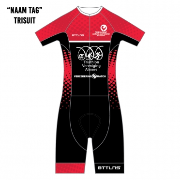 BTTLNS "NAAM TAG" Typhon 2.0 trisuit korte mouw dames TVA  