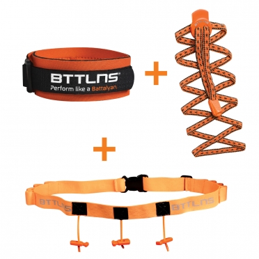 BTTLNS Triathlon accessories discount package orange 