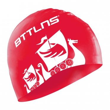 BTTLNS Absorber 2.0 Silicone swimcap Anchor Red 