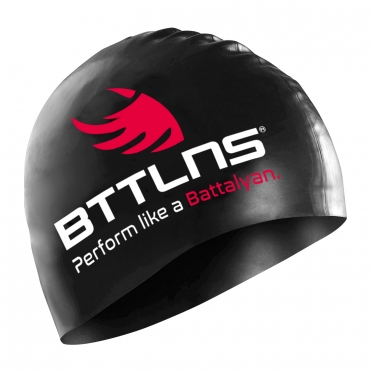 BTTLNS Absorber 2.0 Silicone swimcap Divine Black/Torment Red/Fate White 