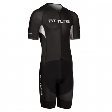 BTTLNS Chimera 1.0 basic trisuit short sleeve black/white Gods 