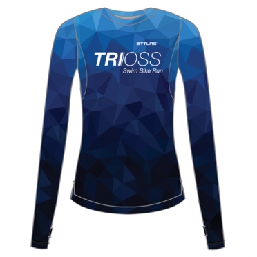 BTTLNS Hardloopshirt lange mouw dames Trioss 