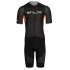 BTTLNS Chimera 1.0 basic trisuit short sleeve black/orange Gods  0224007-203