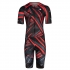 BTTLNS Typhon 2.0 OBLIQUE trisuit short sleeve Divine Black/Torment Red Gods  0224009-123